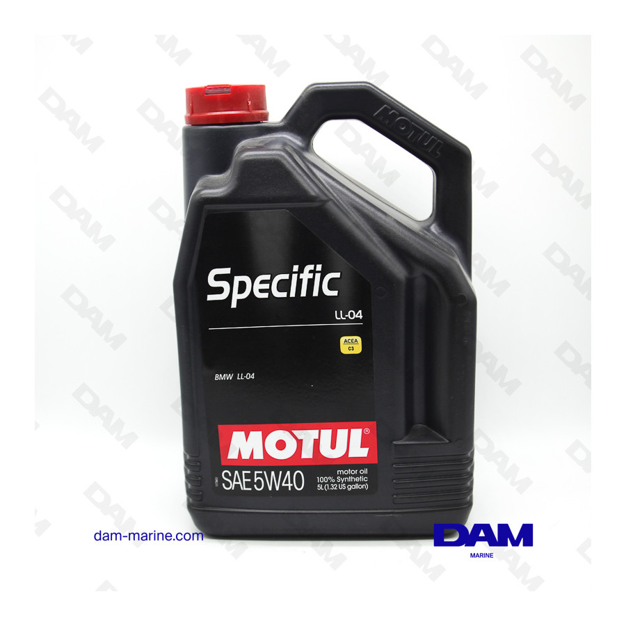 5W40 SYNTHETIC INBOARD ENGINE OIL - 5L