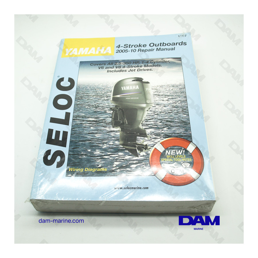 MANUALE D'OFFICINA YAMAHA 4T 2005-10