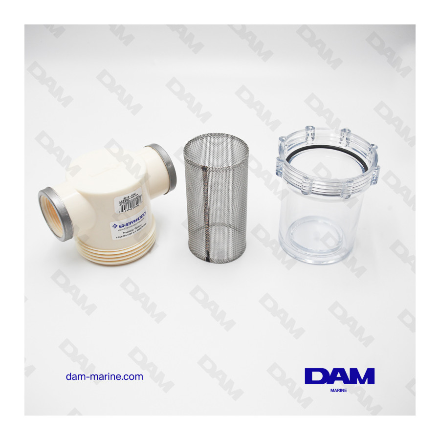 FILTRO COMPLETO PER ACQUA DI MARE SHERWOOD - 1"NPT