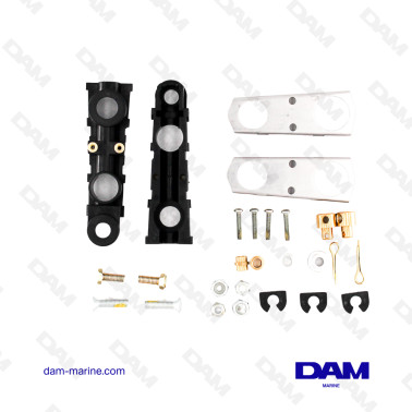 KIT ANODES ALU PLAQUETTES @2 HONDA BF8-50HP