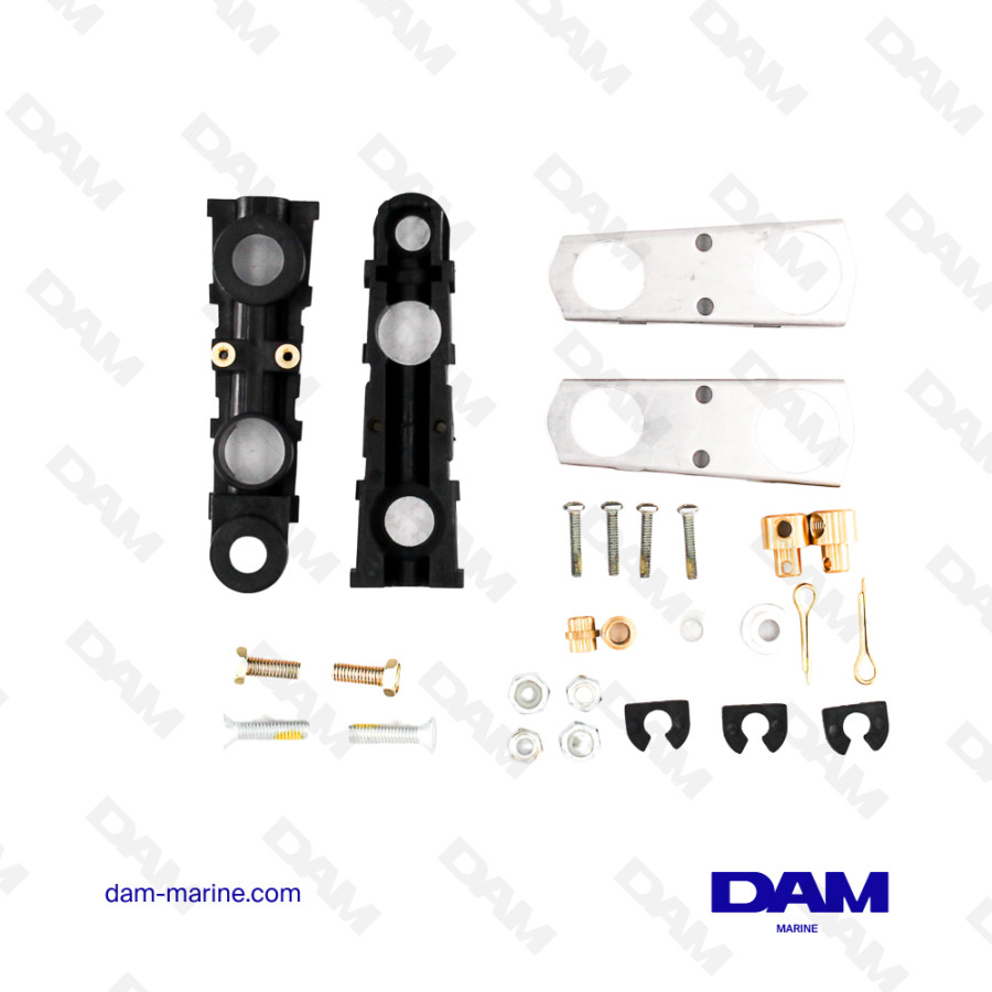KIT ANODES ALU PLAQUETTES @2 HONDA BF8-50HP