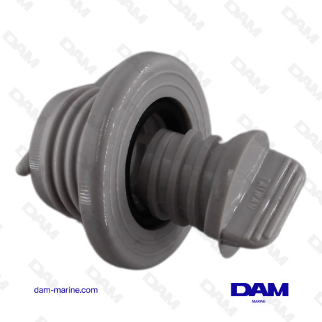 TAPPO PER SCARICO IN NYLON - DIAM25