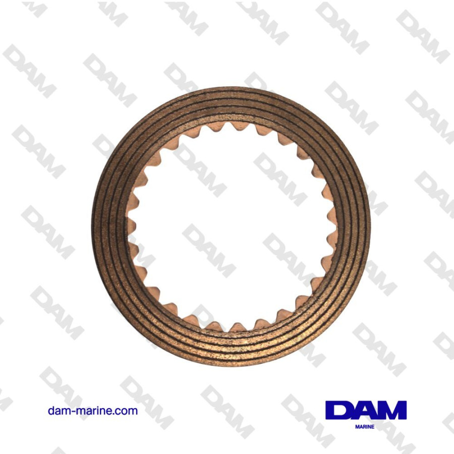 DISCO DE FRICCIÓN DE BRONCE YANMAR ATRÁS 1,7 MM KANZAKI