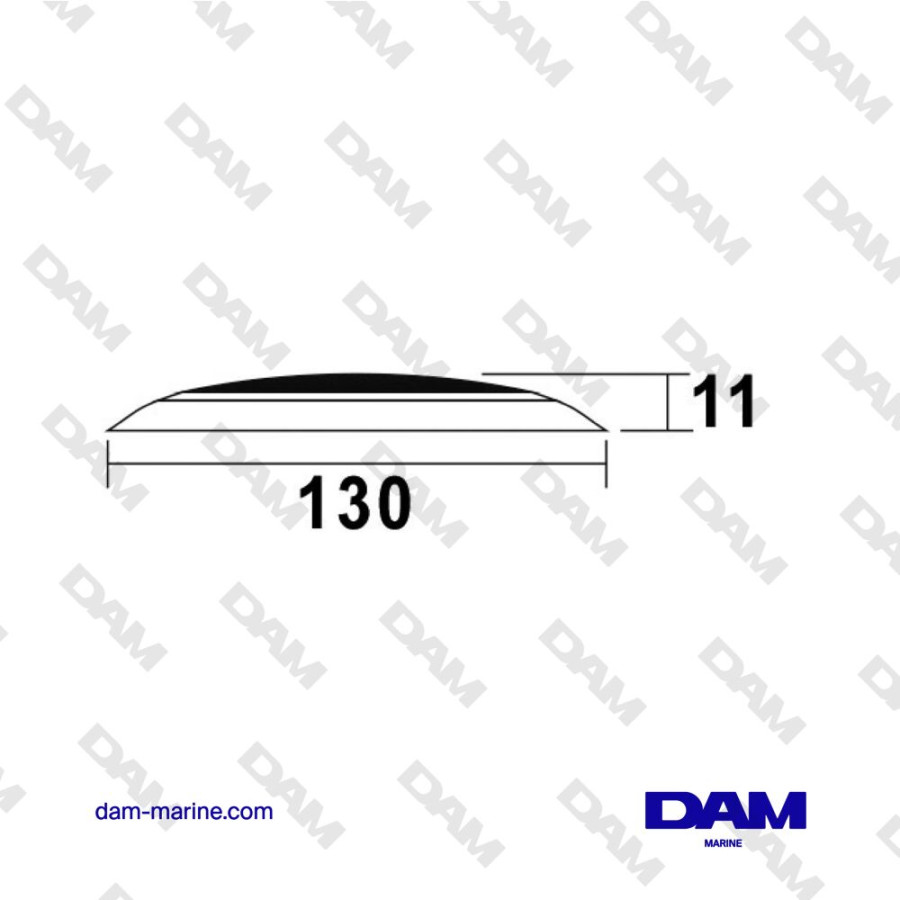 130MM LED CEILING LIGHT WITHOUT RECESSING