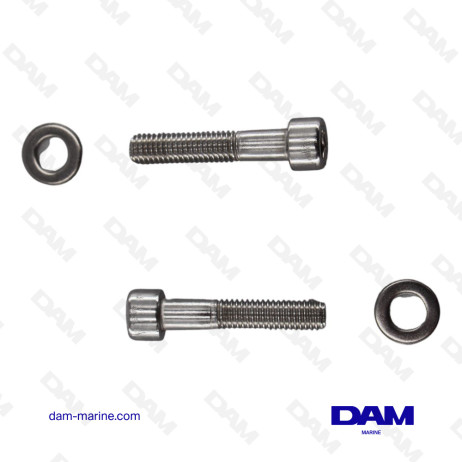 KIT ANODES ALU PLAQUETTES @2 HONDA BF8-50HP