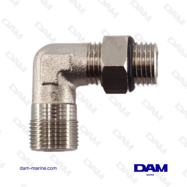 RACCORD HYDRAULIQUE 90° SUR...