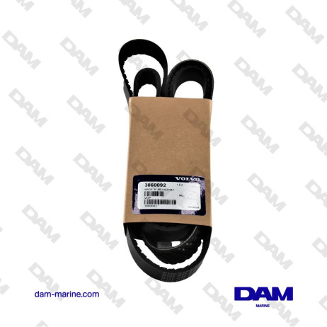 CINGHIA SERPENTINA VOLVO 3L 4 CILINDRI - 3860092