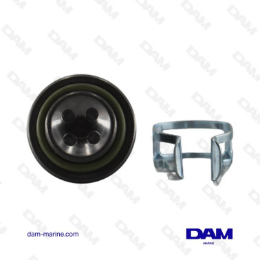 KIT ANODES ALU PLAQUETTES @2 HONDA BF8-50HP