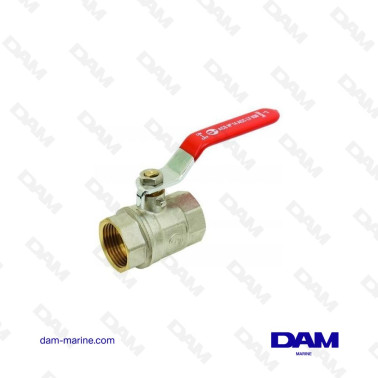 BRASS BALL VALVE 1/4 FF