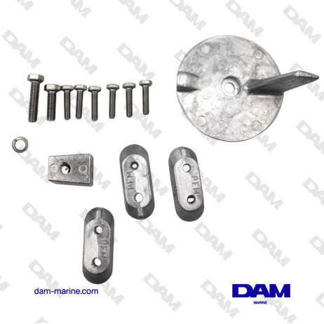 YAMAHA 30-60HP ALUMINUM ANODES KIT