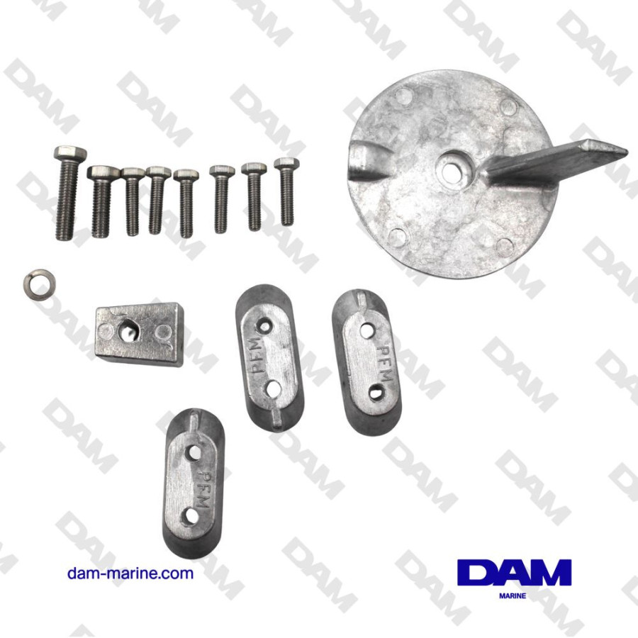 YAMAHA 30-60HP ALUMINUM ANODES KIT