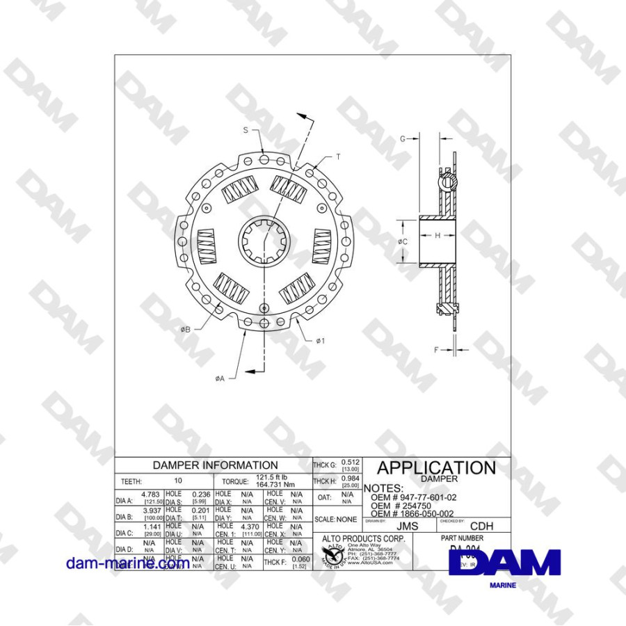 ACCOUPLEMENT INVERSEUR VOLVO - 254750