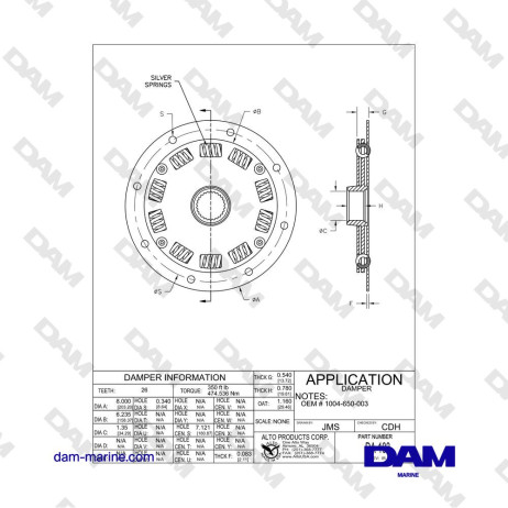 ACCOUPLEMENT INVERSEUR DIESEL 26C