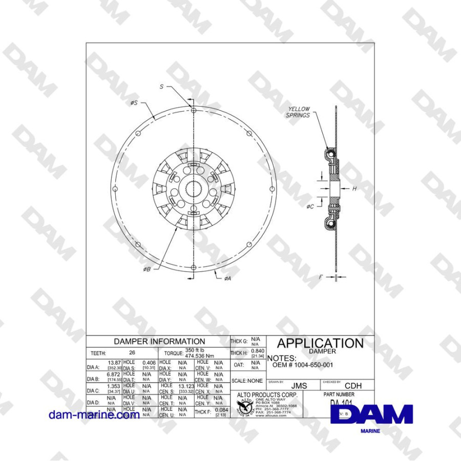 DIESEL REVERSE COUPLING 26C