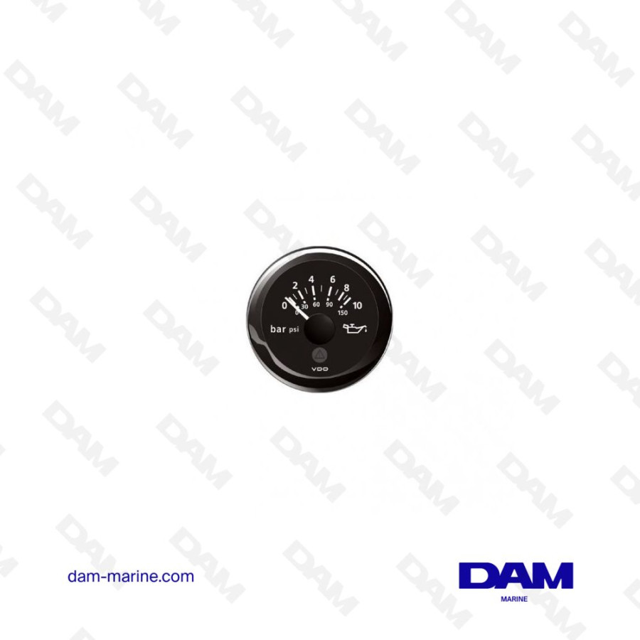 VDO A2C59514111* BLACK OIL PRESSURE INDICATOR