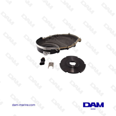 KIT CONVERSION POUR CARTER DE DISTRIBUTION GM V6 ALU - PLASTIQUE