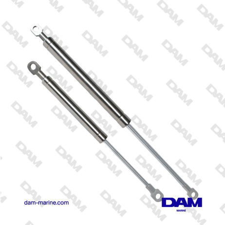 VERIN RESSORT A GAZ OEIL - 355MM - 24KG AISI 316 38.009.06