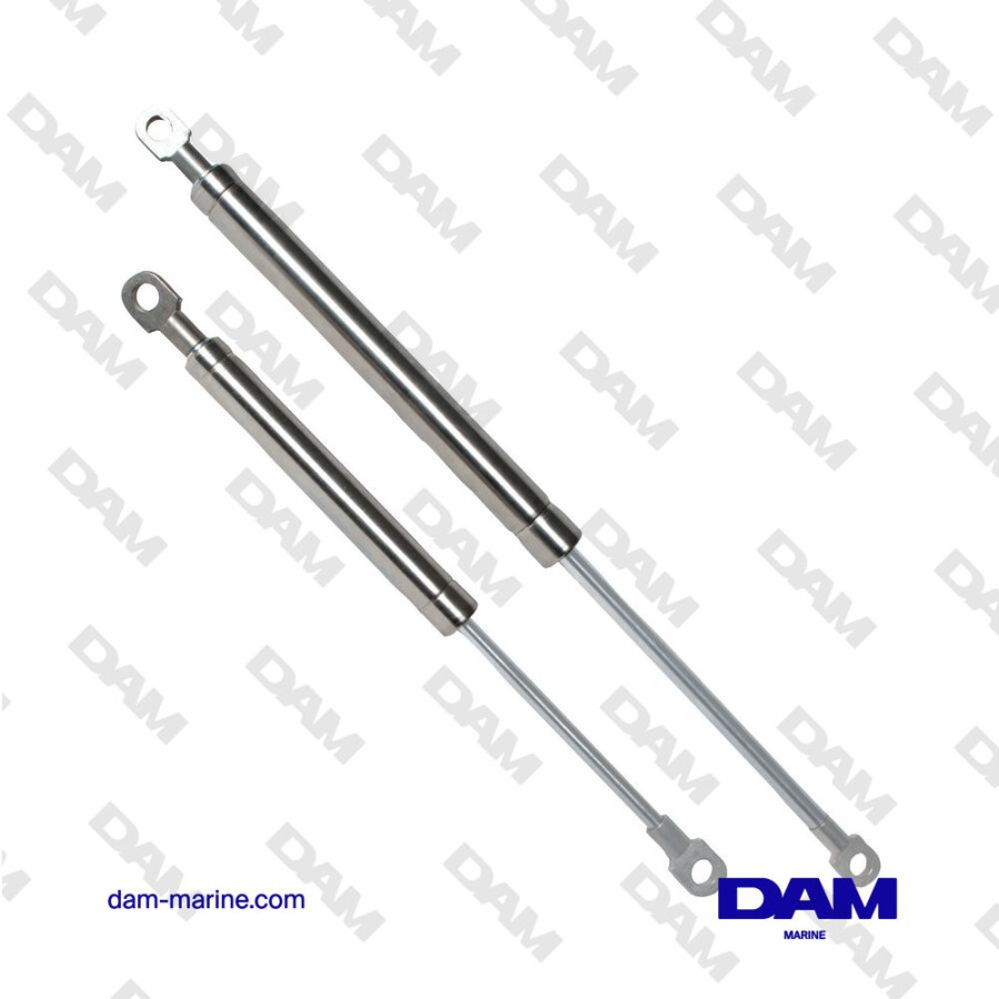 CILINDRO A MOLLA A GAS OCCHIO - 355 MM - 24 KG AISI 316 38.009.06