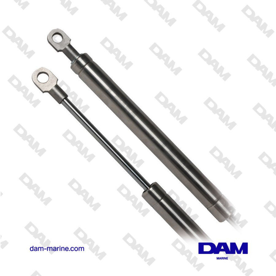 VERIN RESSORT A GAZ OEIL - 355MM - 24KG AISI 316 38.009.06
