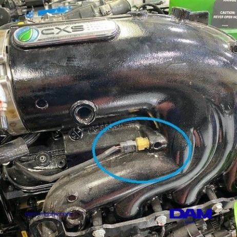 PCM G5 CATALYST EXHAUST MANIFOLD - STARBOARD T