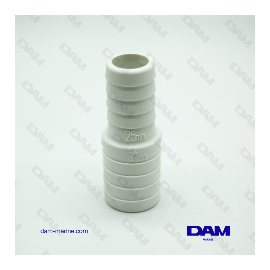 RACCORD EAU REDUCTEUR PLASTIQUE 38-25MM