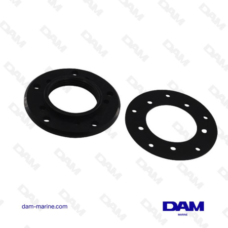 FLANGIA DI MONTAGGIO INDICATORE CARBURANTE FORO S5 - BSP S3