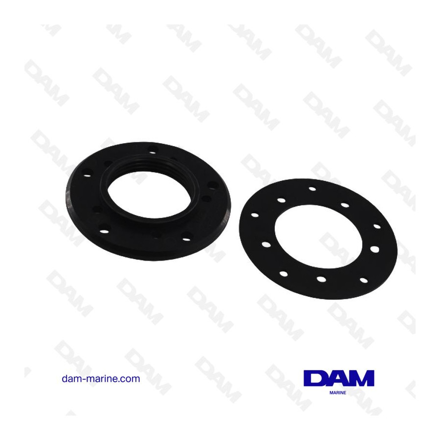 FLANGIA DI MONTAGGIO INDICATORE CARBURANTE FORO S5 - BSP S3