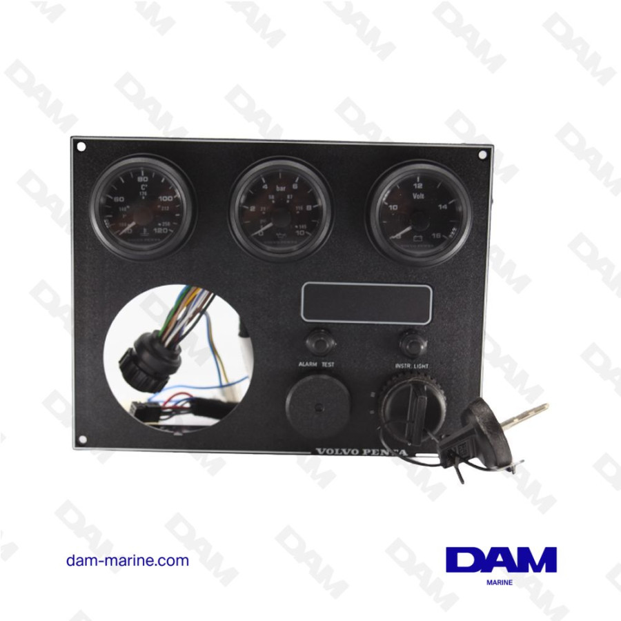 VOLVO DASHBOARD WITHOUT TACHOMETER 23577077