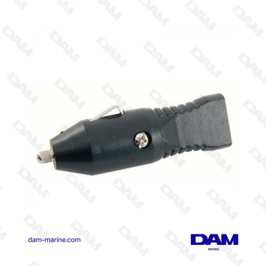 FICHE MALE 12V ALLUME...