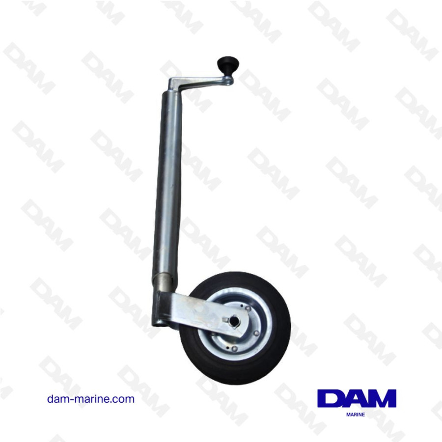 RUEDA JOCKEY DE REMOLQUE DIÁMETRO 42MM