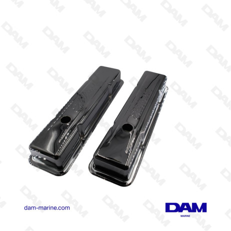 CACHE CULBUTEURS GM V8 SB AVANT 1988 - 2PCS CHROME