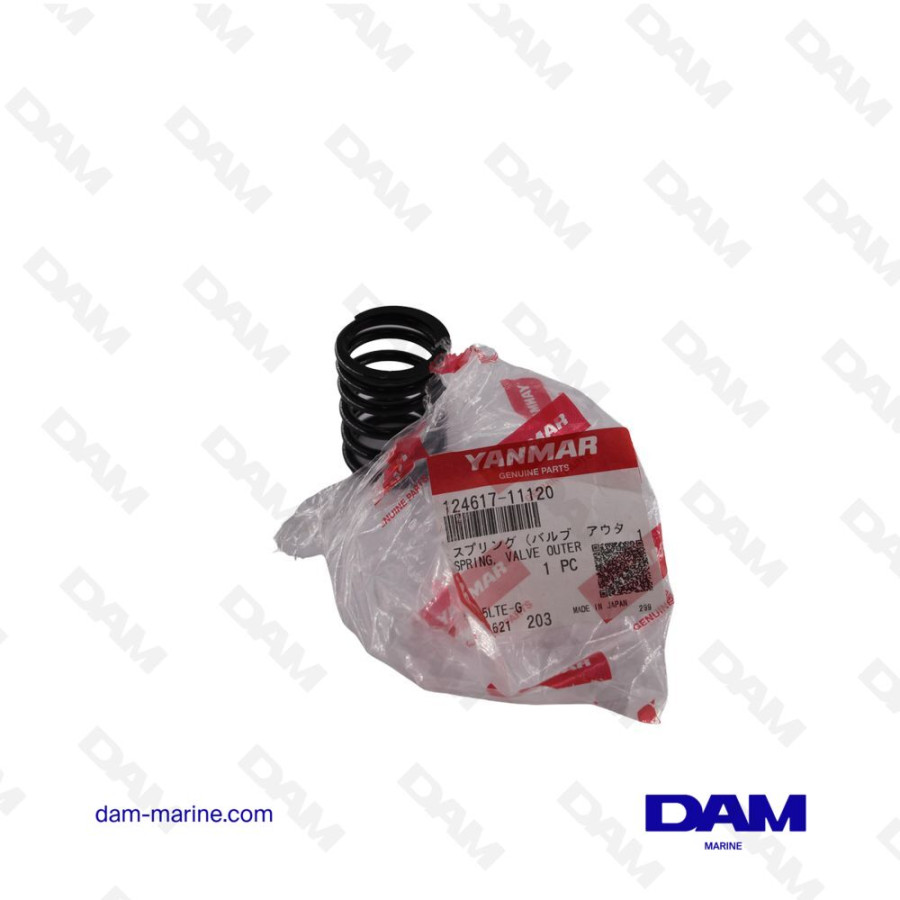 YANMAR 124617-11120 EXTERNAL VALVE SPRING