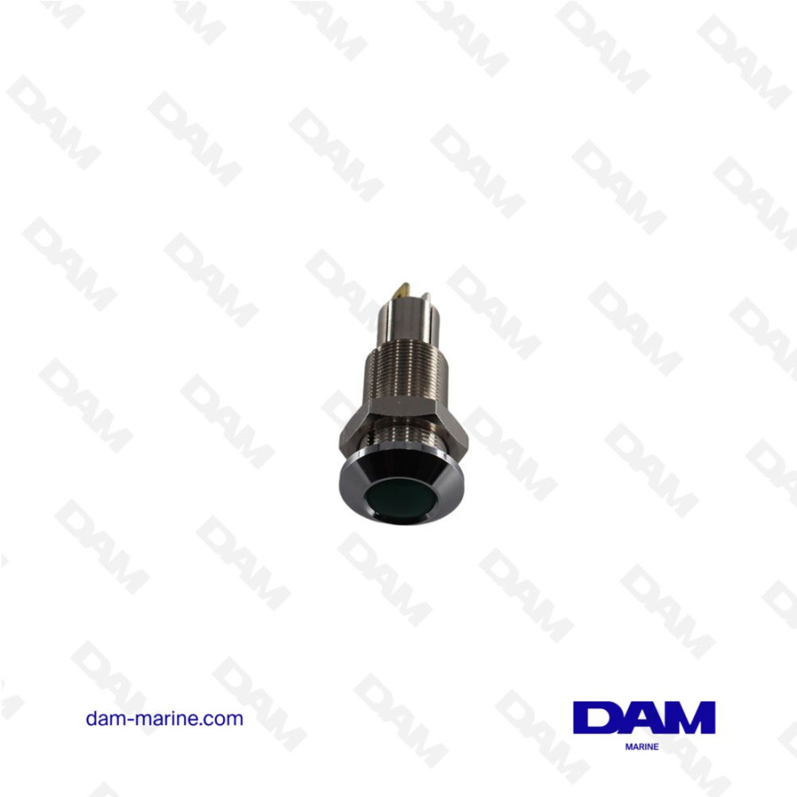 SPIA CRUSCOTTO VERDE 12/24V 14.185.02