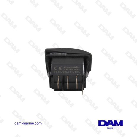 INTERRUPTOR IMPERMEABLE MARINA R ON-OFF-ON 14.296.04