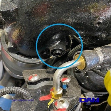 PCM H5-H6 CATALYST EXHAUST ELBOW - STARBOARD