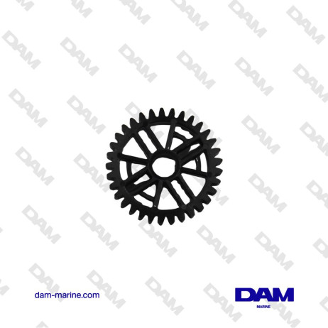 VOLVO WATER PUMP PLASTIC PULLEY - 858526