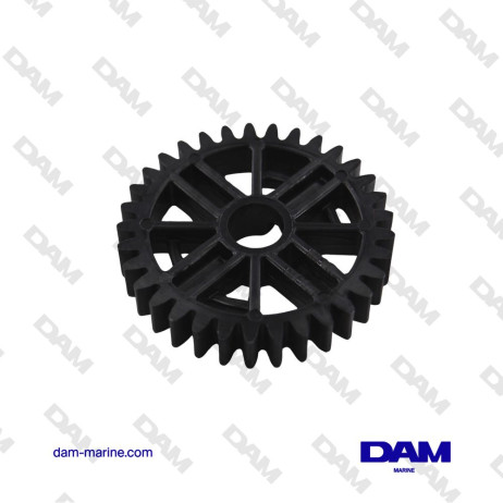 VOLVO WATER PUMP PLASTIC PULLEY - 858526