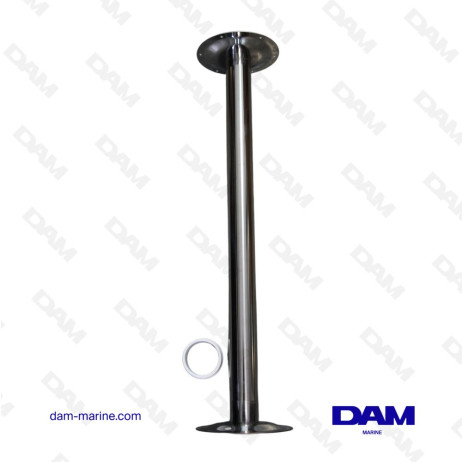 PIED DE TABLE ALUMINIUM 700MM TUBE Ø60MM BASE 160MM