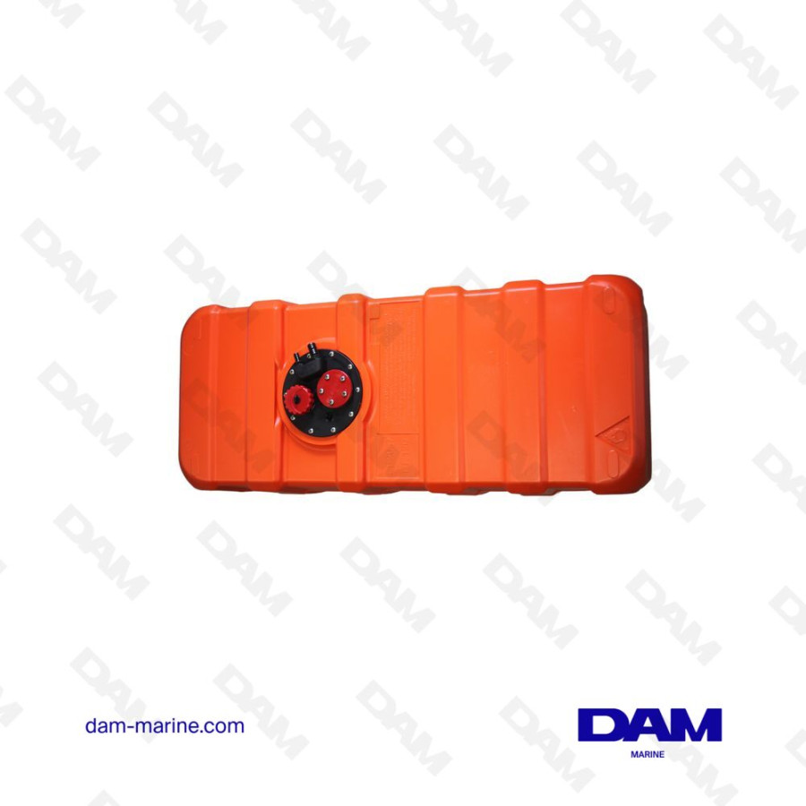 DEPÓSITO DE COMBUSTIBLE DE POLIETILENO 120L - 950X400X400MM
