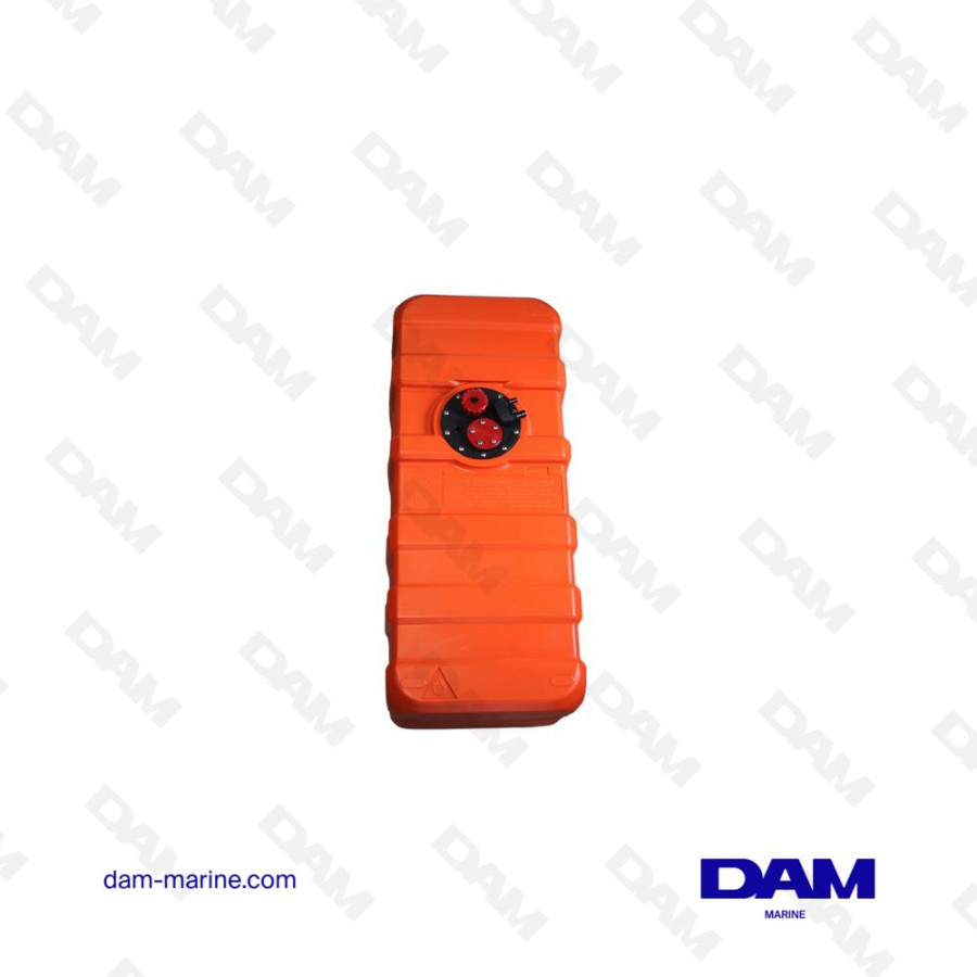 DEPÓSITO DE COMBUSTIBLE DE POLIETILENO 120L - 950X400X400MM