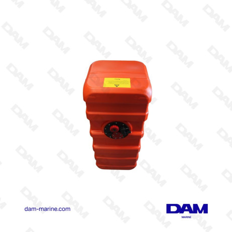 POLYETHYLENE FUEL TANK 120L - 950X400X400MM