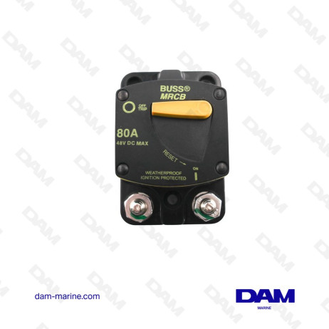 12V 80A SURFACE MOUNTED THERMAL CIRCUIT BREAKER