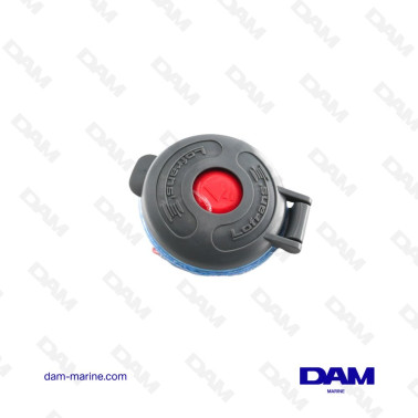 COMMANDE A PIED LOFRANS CAPOT GRIS BOUTON ROUGE