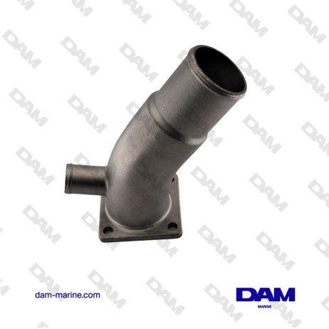 COLECTOR DE ESCAPE DE ACERO INOXIDABLE YANMAR 3JH2E