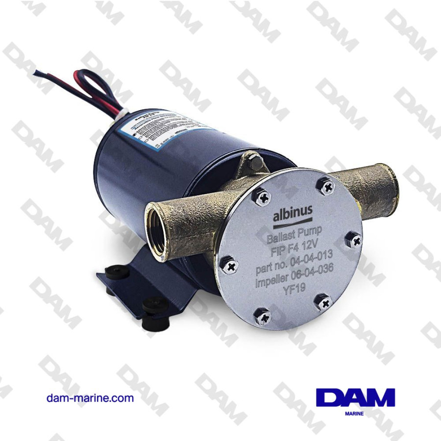 WAKEBOARD BALLAST PUMP - SKI 12V - 55L/MIN