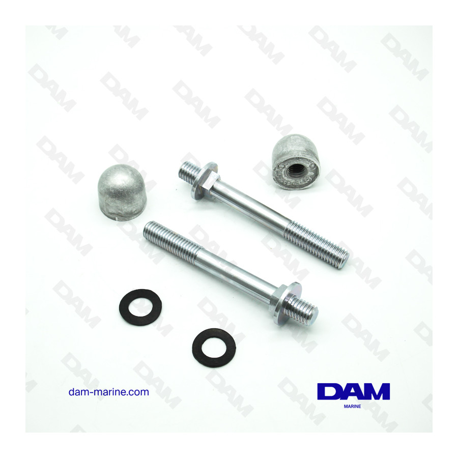 KIT BOULONS ANODES PLATINE MERCRUISER