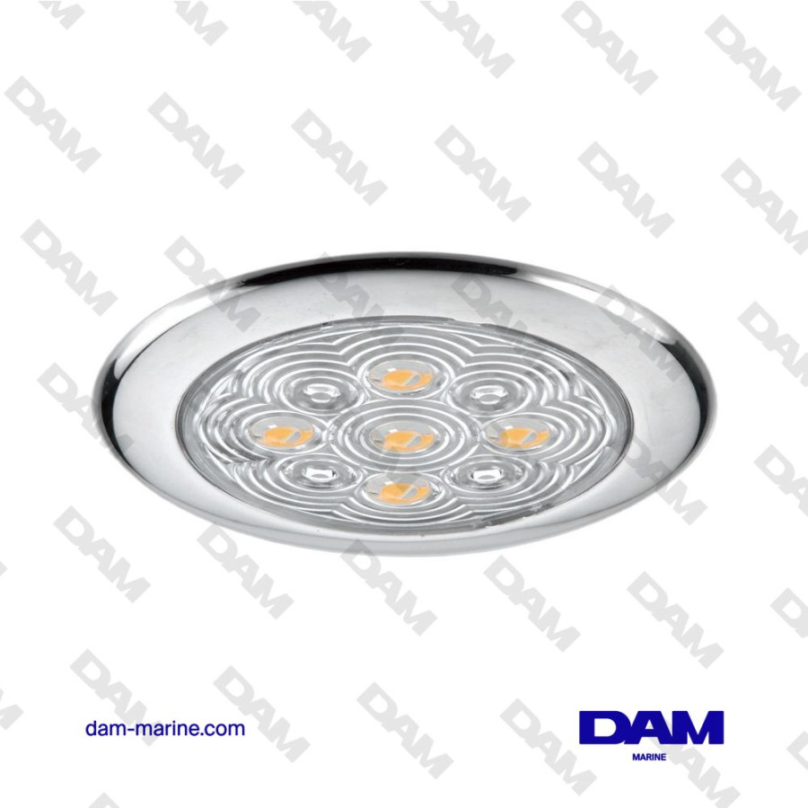 PLAFÓN DE TECHO 5 LED BLANCO 94MM SIN EMPOTRAR