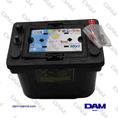 BATTERIE MARINE EXIDE START AGM 50A -1000AH