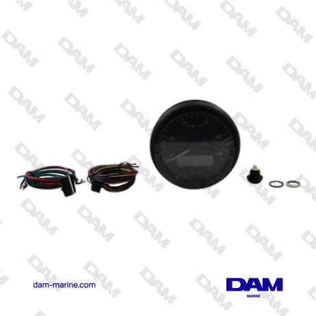 VDO Tachometer 5000 RPM Hour Meter Black