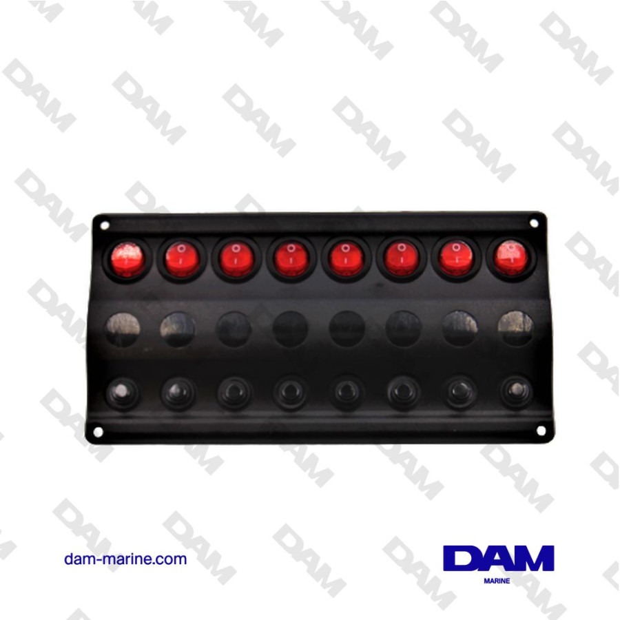 WAVE ELECTRICAL PANEL 8 SWITCHES 14.104.03